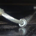 Close up of tubing end